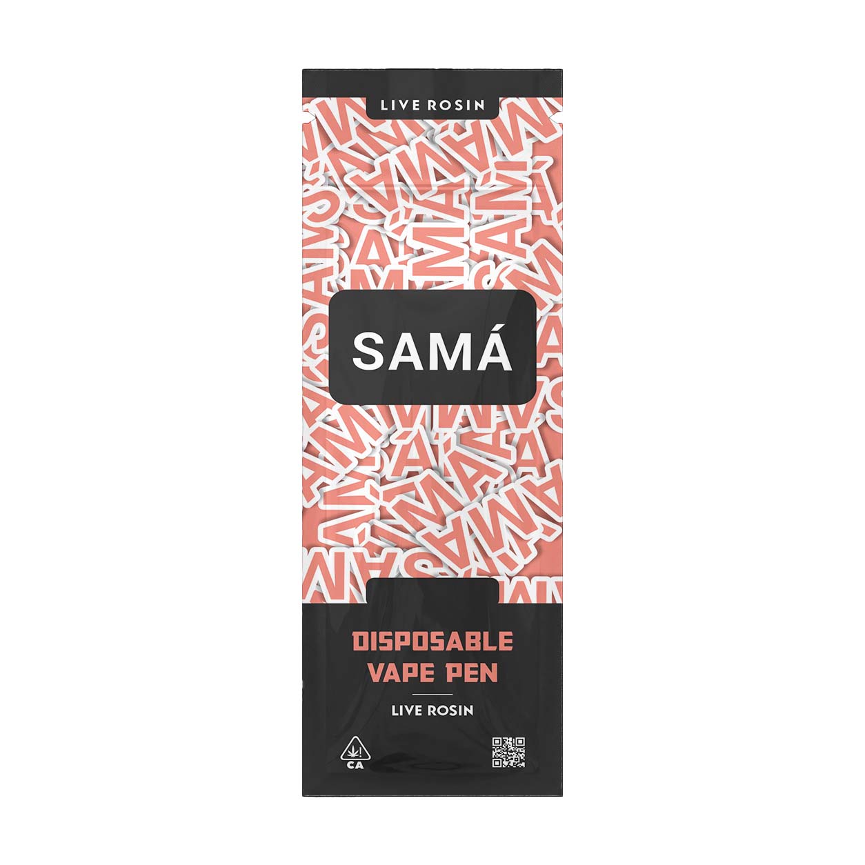 Samá | Live Rosin | 1G Disposable Vape Pen | Banana Dawg + Frenchy’s Grapes (Hybrid)